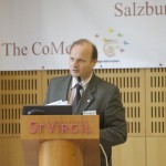 Josef Schlömicher-Thier, Secretary-General, opening the CoMeT 2006 in Salzburg